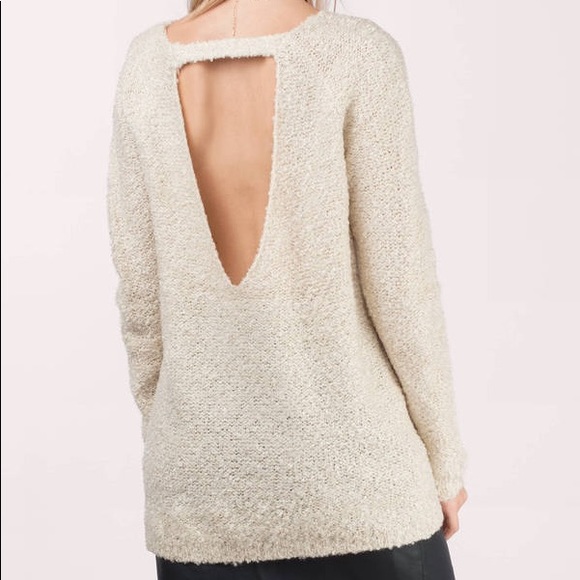 Tobi Open Back Sweater - Picture 4 of 8
